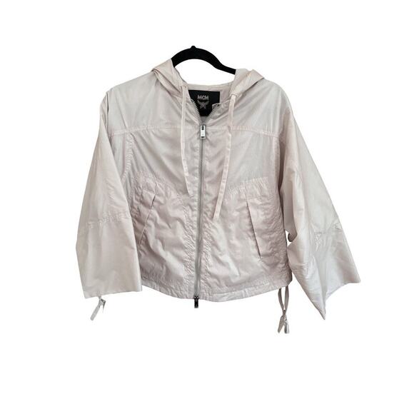 MCM Wind Breaker Jacket Cropped Size 40 NWOT - Picture 1 of 10